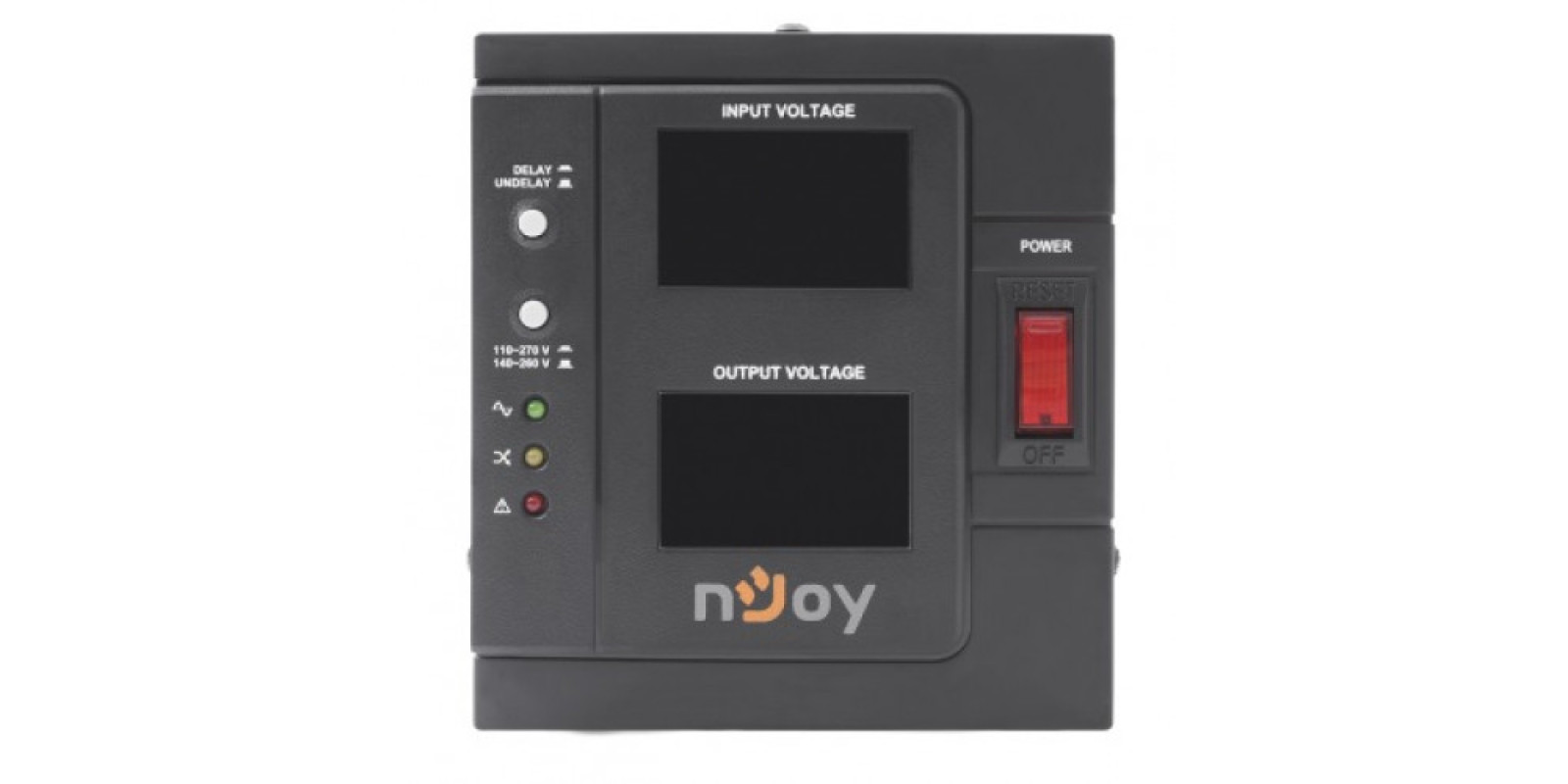 Стабілізатор NJOY Akin 3000 (PWAV-30002AK-AZ01B) AVR, 2 розетки